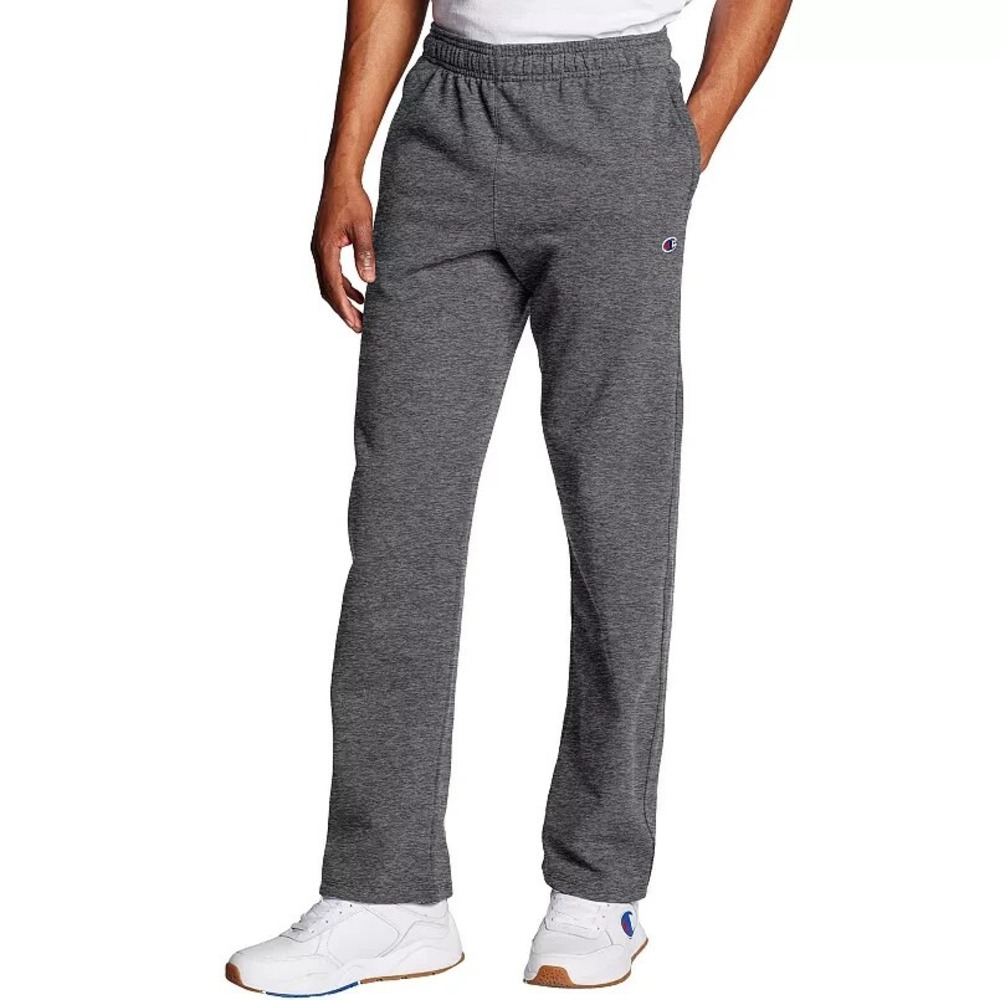 Men's Champion Powerblend Fleece Pants Sz XXL‎ NWT Gray